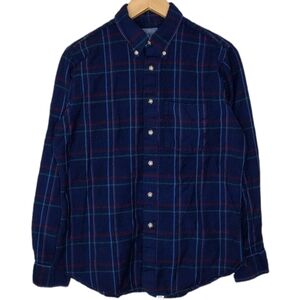 Pendleton 100% Virgin Wool Flannel Plaid Button Down Shirt Size Large